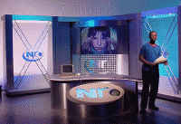 Zoe (Ella) appearing on Newsround