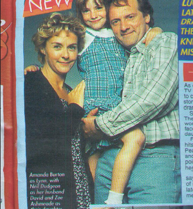 AMANDA ZOE and NEIL from TV times