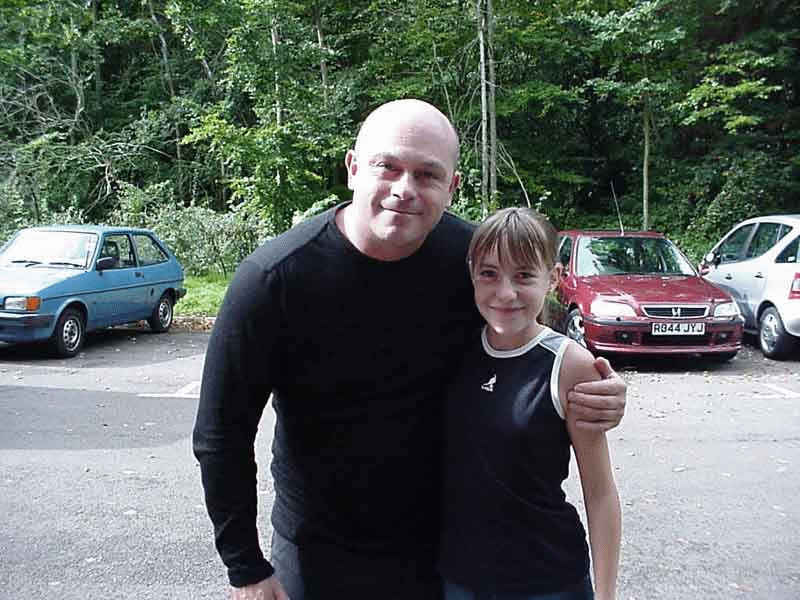 ZOE and Eddy on the SET