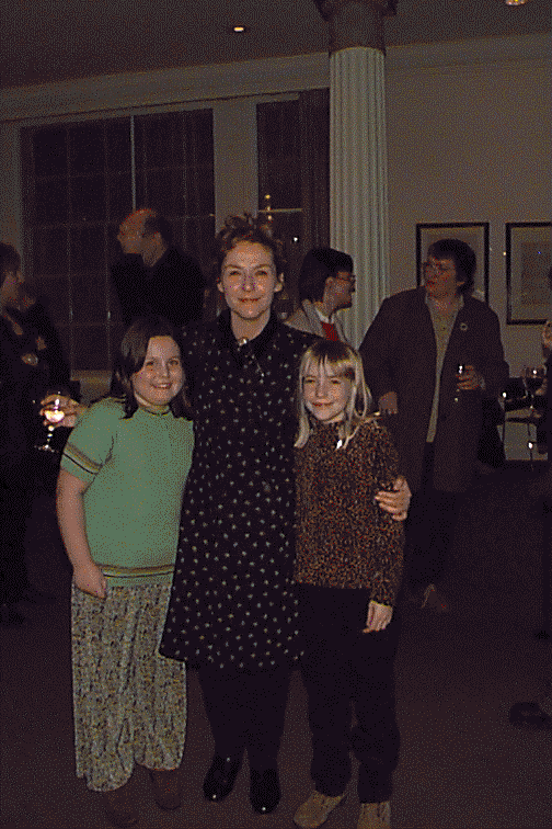 Amanda Burton Middle lady on Right Writer Lucy Gannon