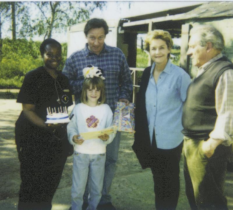 Zoe with Nardine, Neil, Amanda, and Trevor.
