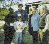 ZOE ON SET WITH MAIN CAST